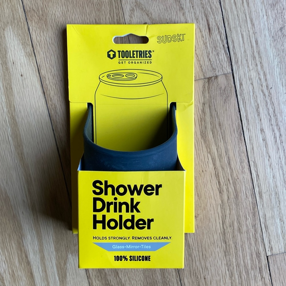 Tooletries Shower Drink Holder -  NEW